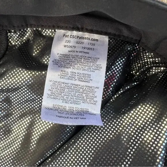 Columbia Omni Tech Powder Stash Black Ski/Snowboard Pants NWT Size 5X Ins. 34”